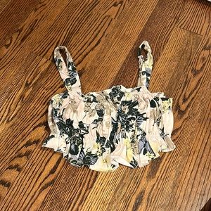 Floral tank top